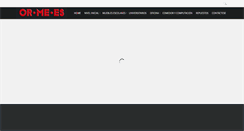 Desktop Screenshot of mueblesormes.com.ar